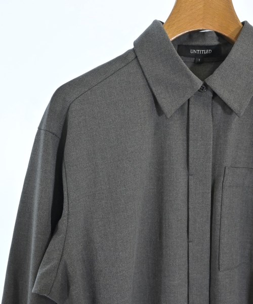 UNTITLED（アンタイトル）ワンピース グレー サイズ:1(S位) レディース/2200650009011