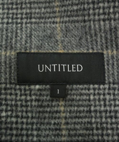UNTITLED（アンタイトル）コート グレー サイズ:1(S位) レディース/2200650009028
