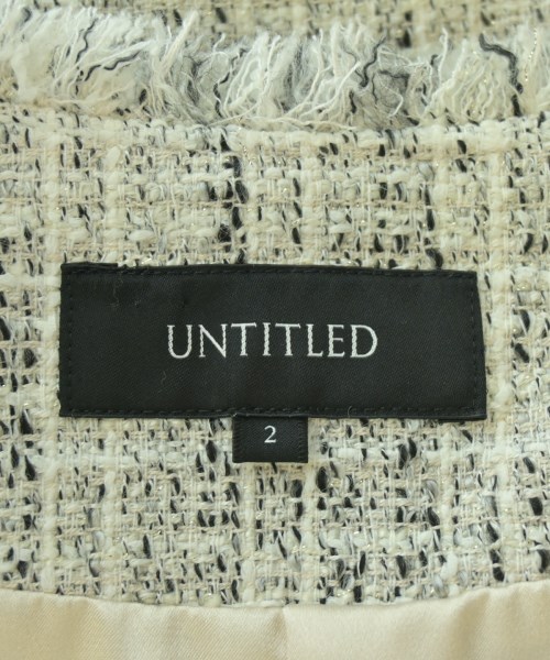 UNTITLED（アンタイトル）ベスト 白 サイズ:2(M位) レディース/2200699912068