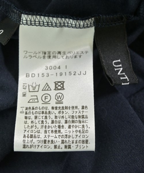 UNTITLED（アンタイトル）Tシャツ・カットソー 紺 サイズ:0(XS位) レディース/2200699912143