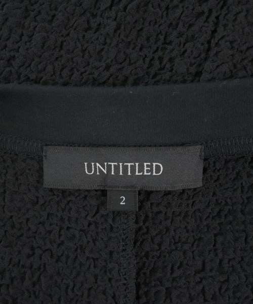 UNTITLED（アンタイトル）ワンピース 黒 サイズ:2(M位) レディース/2200699912211