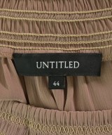 UNTITLED（アンタイトル）ブラウス ピンク サイズ:44(XL位) レディース/2200698290013