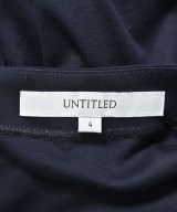 UNTITLED（アンタイトル）ワンピース 紺 サイズ:4(XL位) レディース/2200698290044