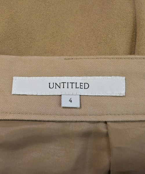 UNTITLED（アンタイトル）ひざ丈スカート 茶 サイズ:4(XL位) レディース/2200698290075