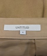 UNTITLED（アンタイトル）ひざ丈スカート 茶 サイズ:4(XL位) レディース/2200698290075