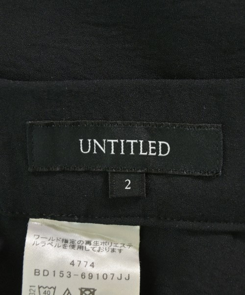 UNTITLED（アンタイトル）その他 黒 サイズ:2(M位) レディース/2200693561224