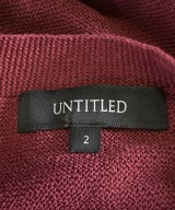 UNTITLED（アンタイトル）ニット・セーター 赤 サイズ:2(M位) レディース/2200701294021