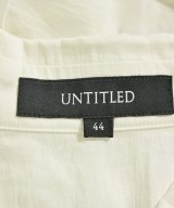 UNTITLED（アンタイトル）カジュアルシャツ 白 サイズ:44(XL位) レディース/2200700661077