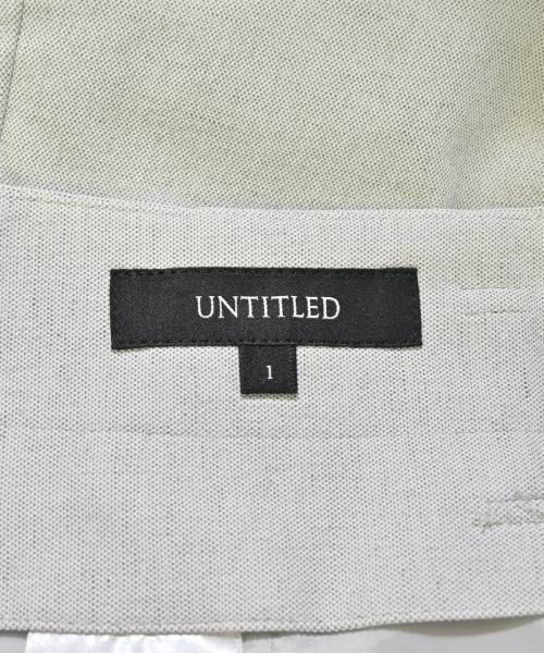 UNTITLED（アンタイトル）スラックス グレー サイズ:1(S位) レディース/2200701882037