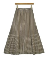 UNTITLED（アンタイトル）ロング・マキシ丈スカート 茶 サイズ:1(S位) レディース/2200701882068