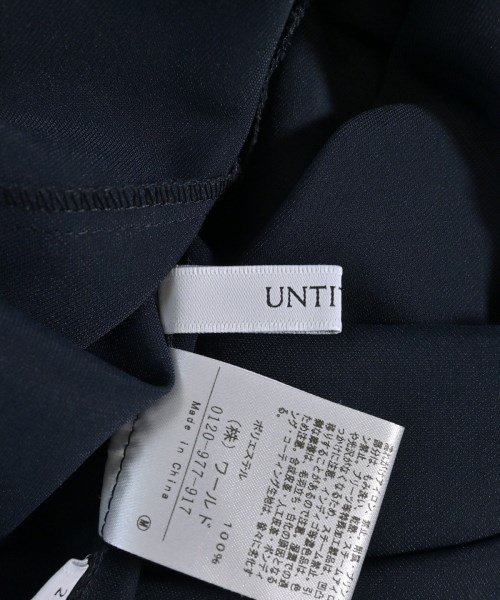 UNTITLED（アンタイトル）ブラウス 紺 サイズ:2(M位) レディース/2200701953058