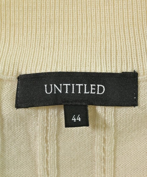 UNTITLED（アンタイトル）ニット・セーター 白 サイズ:44(XL位) レディース/2200695164072
