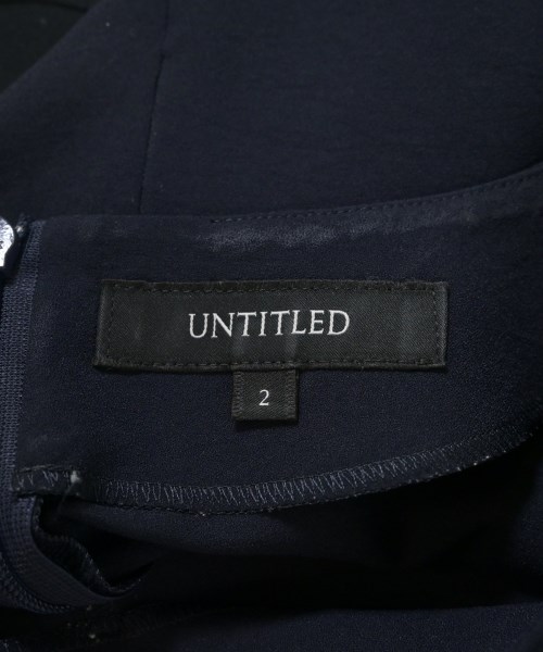 UNTITLED（アンタイトル）ブラウス 紺 サイズ:2(M位) レディース/2200701261092
