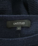 UNTITLED（アンタイトル）ニット・セーター 紺 サイズ:2(M位) レディース/2200704125193