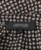 UNTITLED（アンタイトル）シャツワンピース 黒 サイズ:0(XS位) レディース/2200698929043