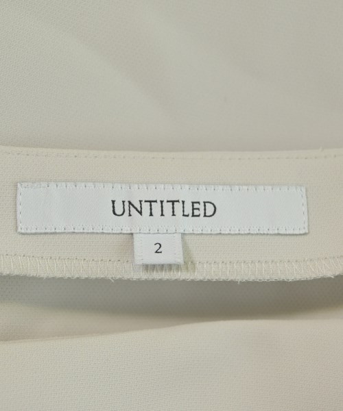 UNTITLED（アンタイトル）ブラウス 白 サイズ:2(M位) レディース/2200704804074