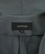 UNTITLED（アンタイトル）ノーカラージャケット グレー サイズ:42(L位) レディース/2200703434036