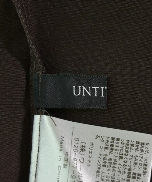 UNTITLED（アンタイトル）ブラウス 茶 サイズ:2(M位) レディース/2200701485078