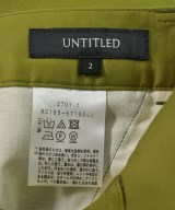 UNTITLED（アンタイトル）スラックス カーキ サイズ:2(M位) レディース/2200705350020