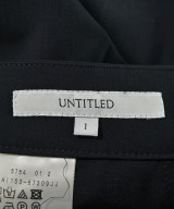 UNTITLED（アンタイトル）スラックス 紺 サイズ:1(S位) レディース/2200705350037