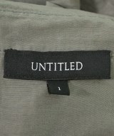 UNTITLED（アンタイトル）シャツワンピース グレー サイズ:1(S位) レディース/2200705350068