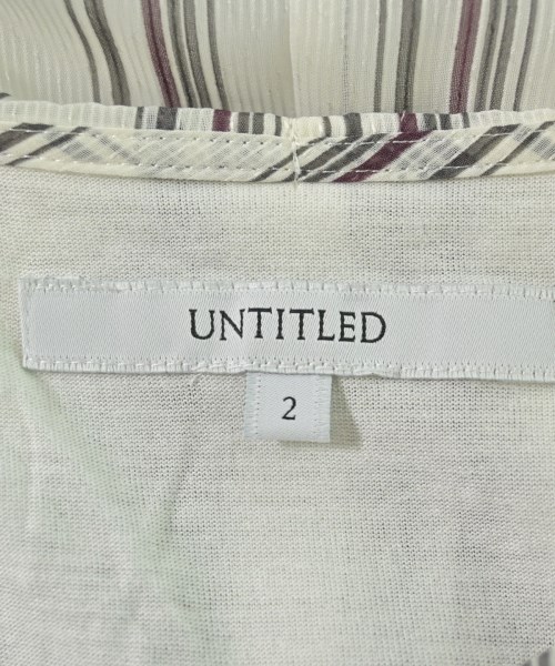 UNTITLED（アンタイトル）ブラウス 白 サイズ:2(M位) レディース/2200705350075