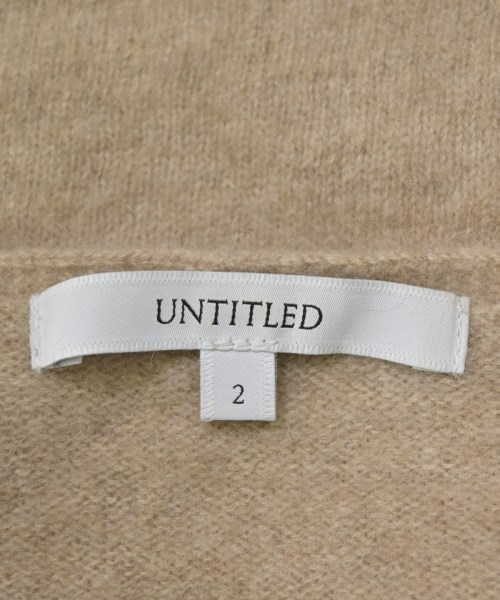 UNTITLED（アンタイトル）ニット・セーター ベージュ サイズ:2(M位) レディース/2200705350099