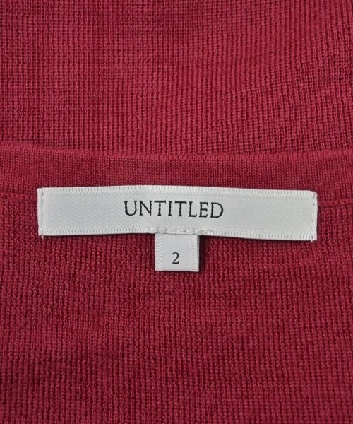 UNTITLED（アンタイトル）ニット・セーター ピンク サイズ:2(M位) レディース/2200705350105