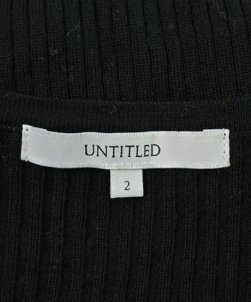 UNTITLED（アンタイトル）ニット・セーター 黒 サイズ:2(M位) レディース/2200705350129