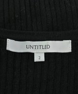 UNTITLED（アンタイトル）ニット・セーター 黒 サイズ:2(M位) レディース/2200705350129