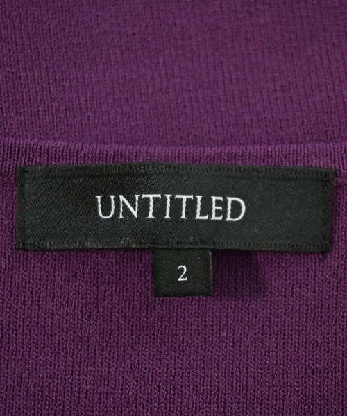 UNTITLED（アンタイトル）ニット・セーター 紫 サイズ:2(M位) レディース/2200705350136