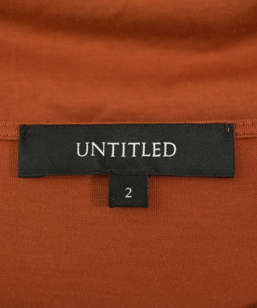UNTITLED（アンタイトル）Tシャツ・カットソー オレンジ サイズ:2(M位) レディース/2200705350228