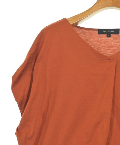 UNTITLED（アンタイトル）Tシャツ・カットソー オレンジ サイズ:2(M位) レディース/2200705350228