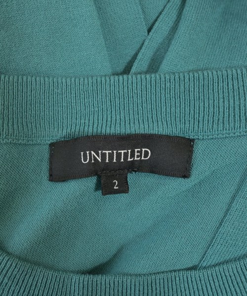 UNTITLED（アンタイトル）ニット・セーター 青 サイズ:2(M位) レディース/2200706867015