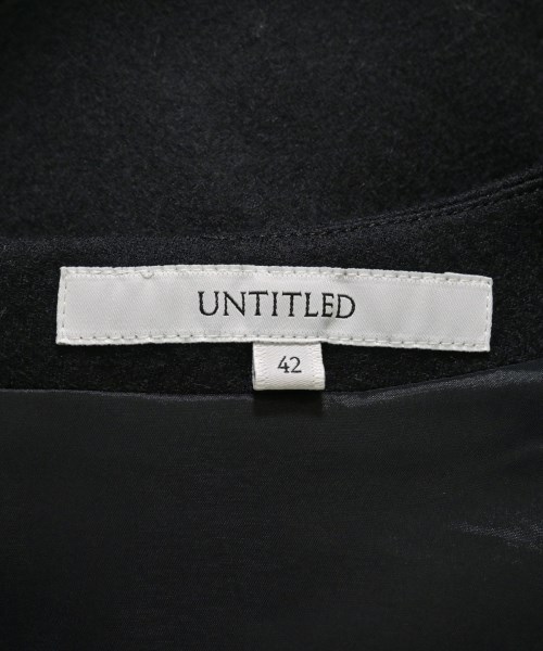 UNTITLED（アンタイトル）ワンピース 黒 サイズ:42(L位) レディース/2200703344052