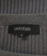 UNTITLED（アンタイトル）ニット・セーター グレー サイズ:0(XS位) レディース/2200705104029