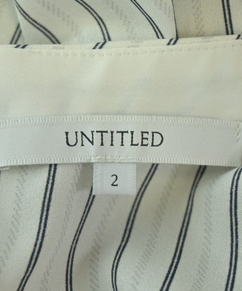 UNTITLED（アンタイトル）ブラウス 白 サイズ:2(M位) レディース/2200705415057