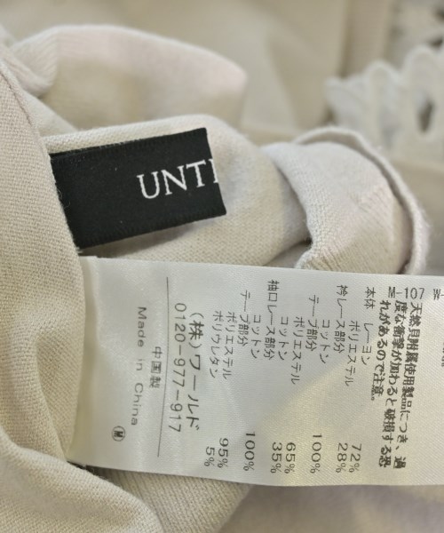 UNTITLED（アンタイトル）ニット・セーター ベージュ サイズ:2(M位) レディース/2200706869033