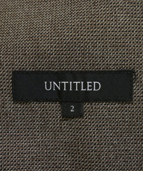 UNTITLED（アンタイトル）スラックス 茶 サイズ:2(M位) レディース/2200703720061