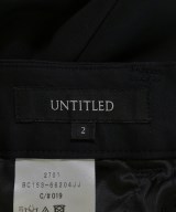 UNTITLED（アンタイトル）スラックス 黒 サイズ:2(M位) レディース/2200703720078