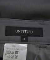 UNTITLED（アンタイトル）スラックス グレー サイズ:2(M位) レディース/2200703720085