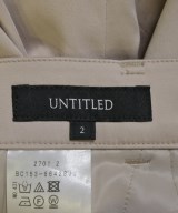 UNTITLED（アンタイトル）スラックス ベージュ サイズ:2(M位) レディース/2200703720092