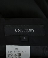 UNTITLED（アンタイトル）スラックス 黒 サイズ:2(M位) レディース/2200703720122