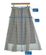 UNTITLED（アンタイトル）ロング・マキシ丈スカート 白 サイズ:2(M位) レディース/2200703720153