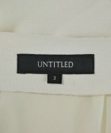 UNTITLED（アンタイトル）ロング・マキシ丈スカート 白 サイズ:3(L位) レディース/2200703720177