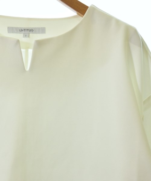 UNTITLED（アンタイトル）Tシャツ・カットソー 白 サイズ:2(M位) レディース/2200703720184