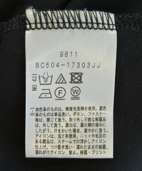 UNTITLED（アンタイトル）Tシャツ・カットソー 黒 サイズ:2(M位) レディース/2200703720191
