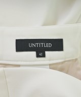 UNTITLED（アンタイトル）スラックス 白 サイズ:42(L位) レディース/2200706645019