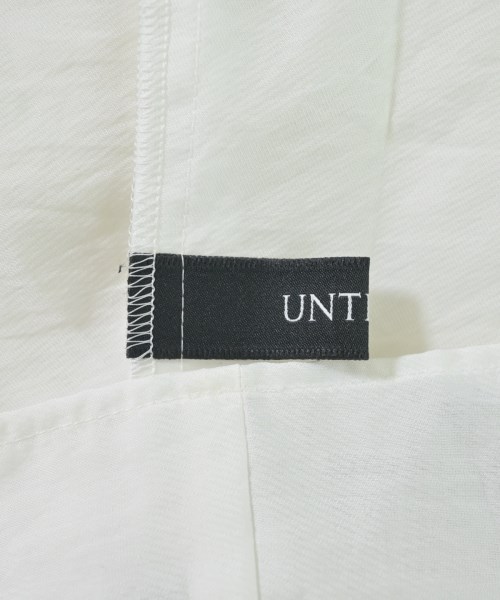 UNTITLED（アンタイトル）ブラウス 白 サイズ:44(XL位) レディース/2200706645040