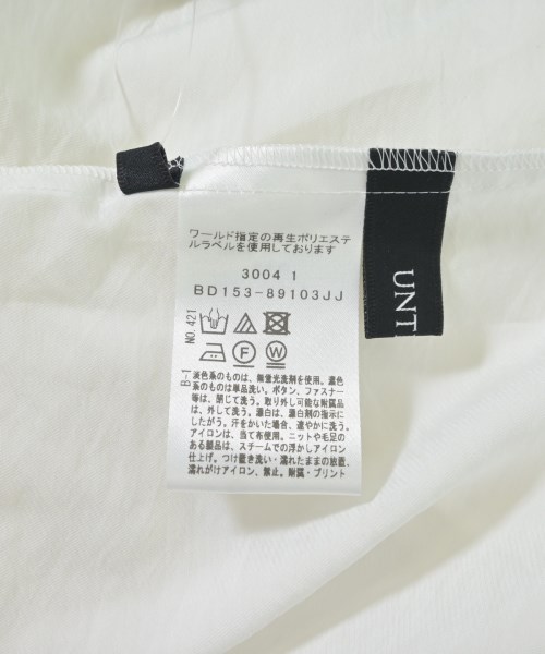 UNTITLED（アンタイトル）ブラウス 白 サイズ:44(XL位) レディース/2200706645040